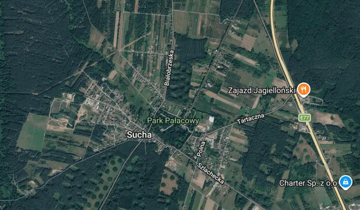 Działka budowlana Sucha, ul. Kasztanowa