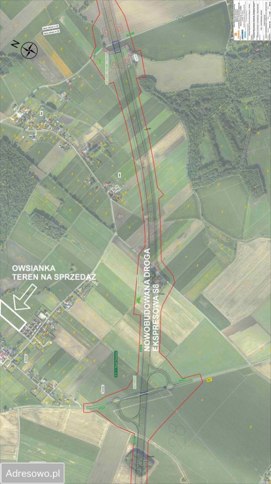 Działka inwestycyjna Owsianka, ul. Polna. Zdjęcie 7