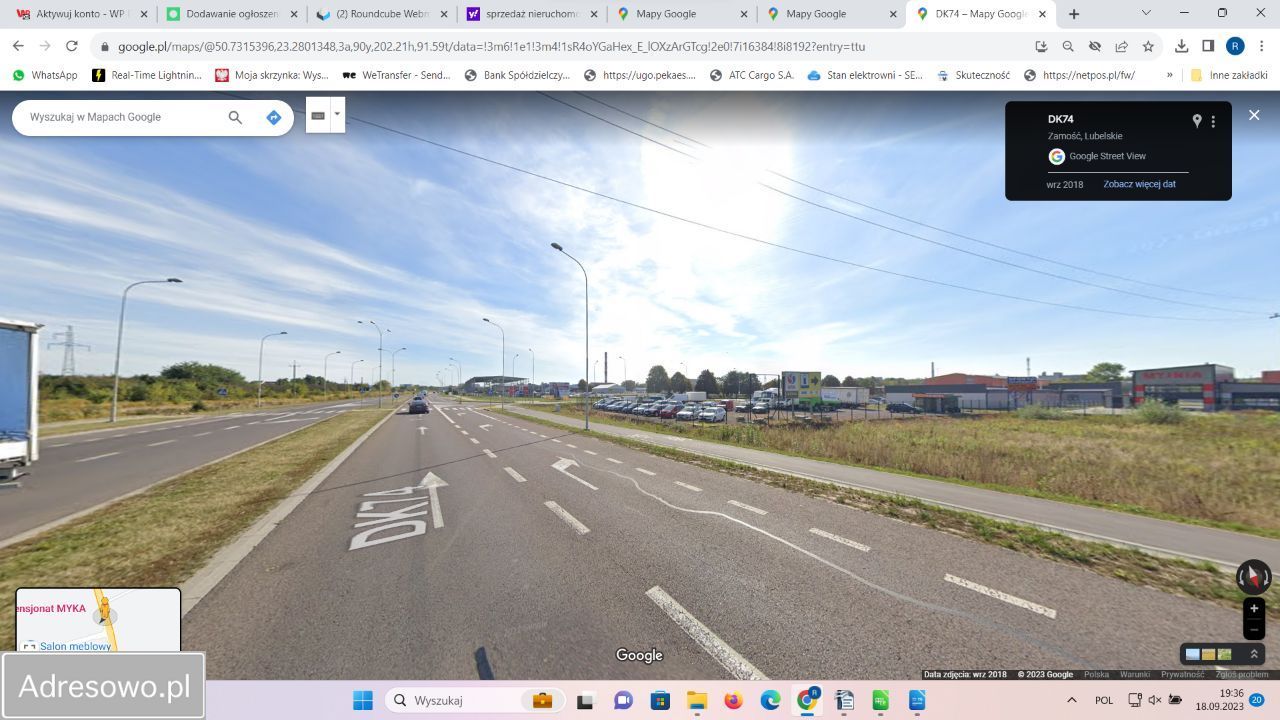 Działka inwestycyjna Zamość. Zdjęcie 2