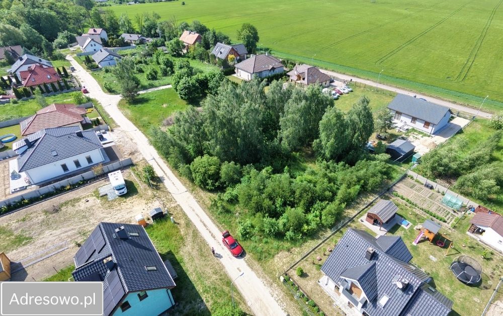 Działka budowlana Uzarzewo, ul. Kalinowa. Zdjęcie 1