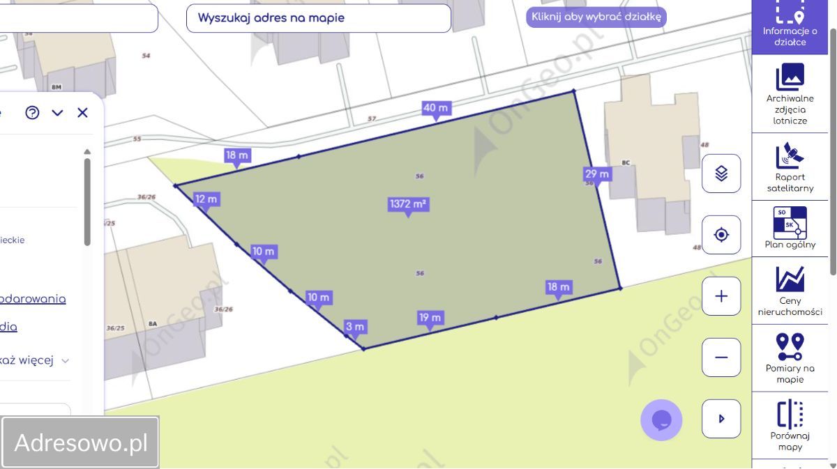 Działka inwestycyjna Warszawa Białołęka, ul. Echa Leśne. Zdjęcie 2