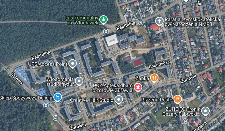 Mieszkanie 1-pokojowe Włocławek, ul. Stanisława Wyspiańskiego