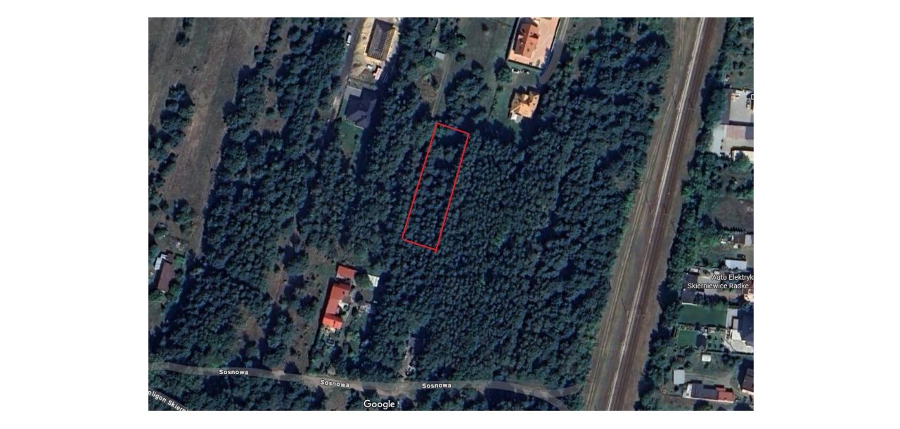 Działka Skierniewice, ul. Sosnowa. Zdjęcie 4