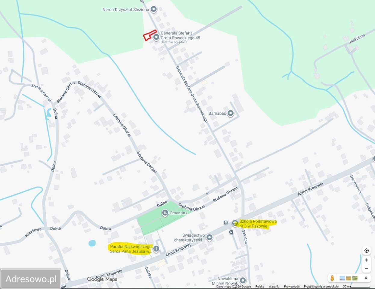 Działka budowlana Pszów Krzyżkowice, ul. gen. Stefana Grota-Roweckiego. Zdjęcie 4