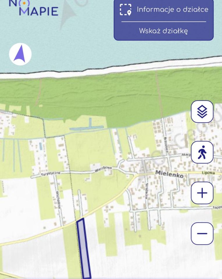 Działka rolno-budowlana Mielenko, ul. Topolowa. Zdjęcie 2