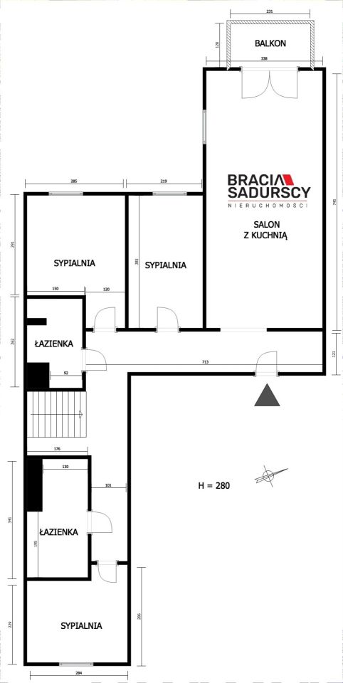 Mieszkanie 5-pokojowe Kraków Bieżanów, ul. Henryka i Karola Czeczów. Zdjęcie 32