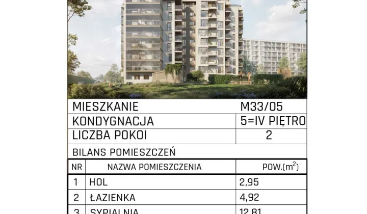 Mieszkanie 2-pokojowe Kielce, ul. Górna