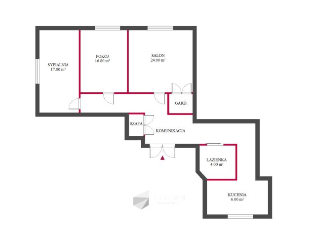 Mieszkanie 3-pokojowe Warszawa Wola, ul. Chmielna. Zdjęcie 16