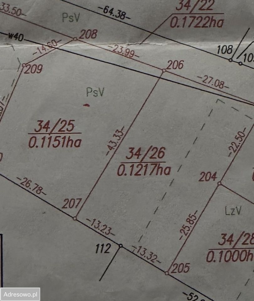 Działka budowlana Dybów-Kolonia, ul. Majowa. Zdjęcie 8