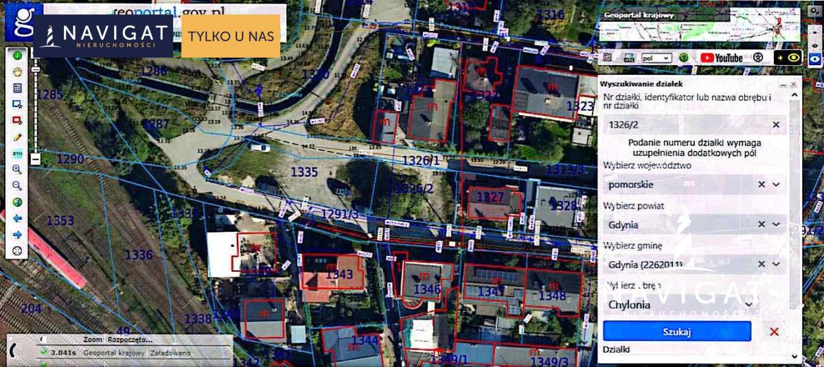 Działka inwestycyjna Gdynia Chylonia, ul. św. Mikołaja. Zdjęcie 1