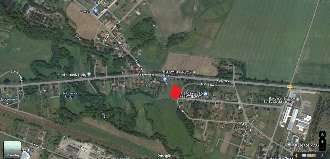 Działka budowlana Bożepole Małe