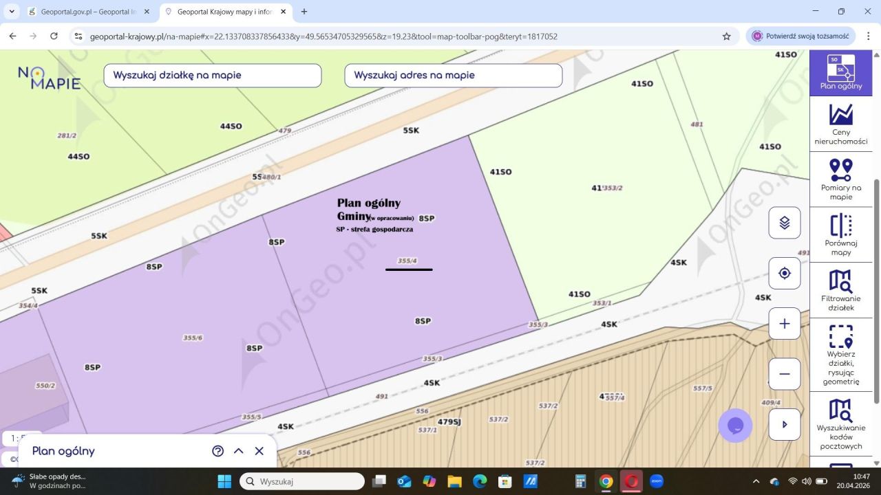 Działka inwestycyjna Zabłotce Tuchorz. Zdjęcie 3