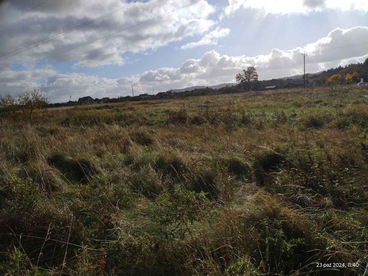 Działka budowlana Chmieleniec. Zdjęcie 9