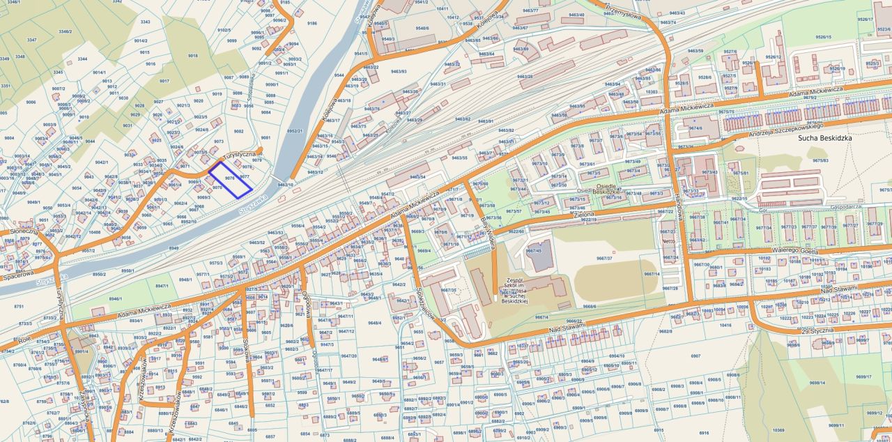 Działka budowlana Sucha Beskidzka Smolikówka, ul. Turystyczna. Zdjęcie 6