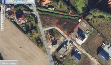 Działka budowlana Aleksandrowo, ul. Pawia