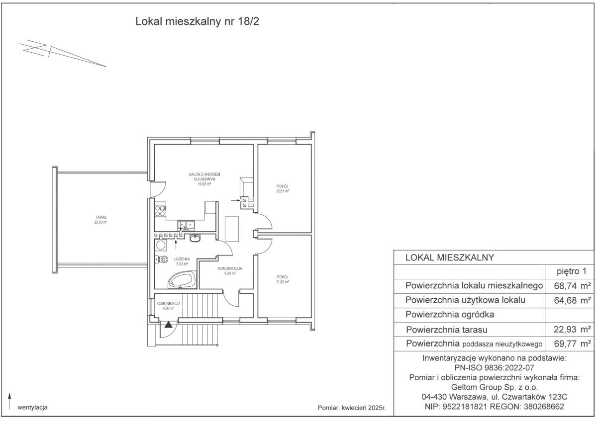 Mieszkanie 3-pokojowe Warszawa Białołęka, ul. Konik Polny. Zdjęcie 17