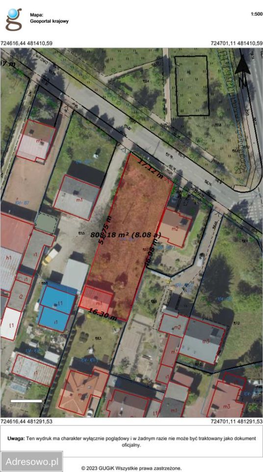 Działka budowlana Siedlce, ul. Żwirowa. Zdjęcie 1