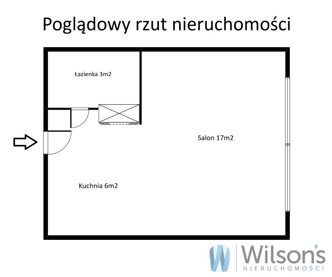 Mieszkanie 1-pokojowe Warszawa Mokotów. Zdjęcie 15