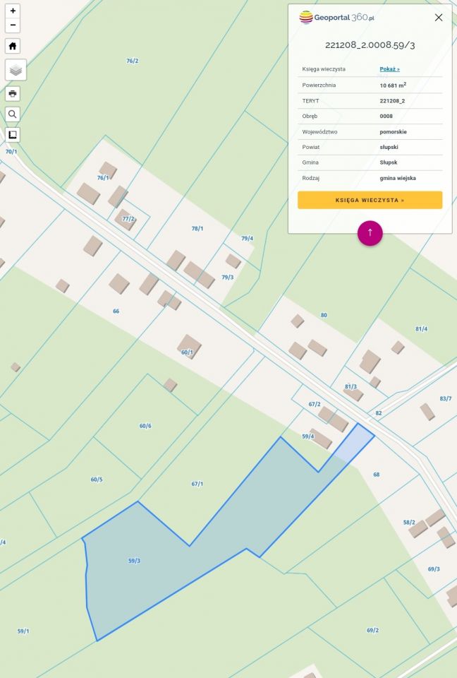 Działka budowlana Gałęzinowo. Zdjęcie 2