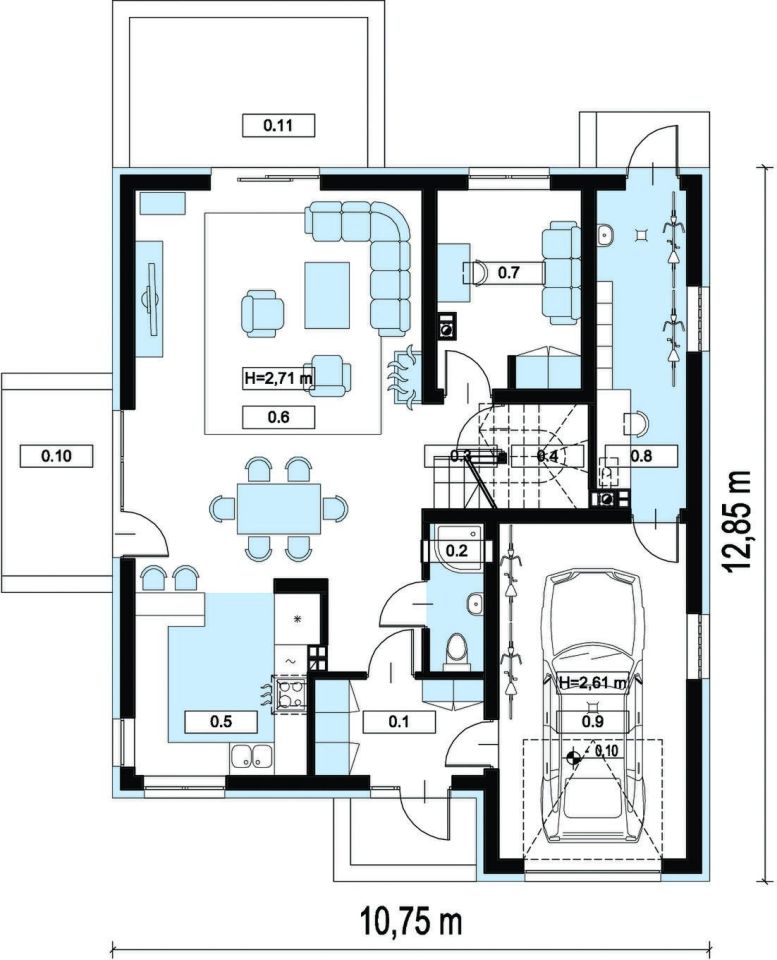 dom wolnostojący Woźbin. Zdjęcie 7