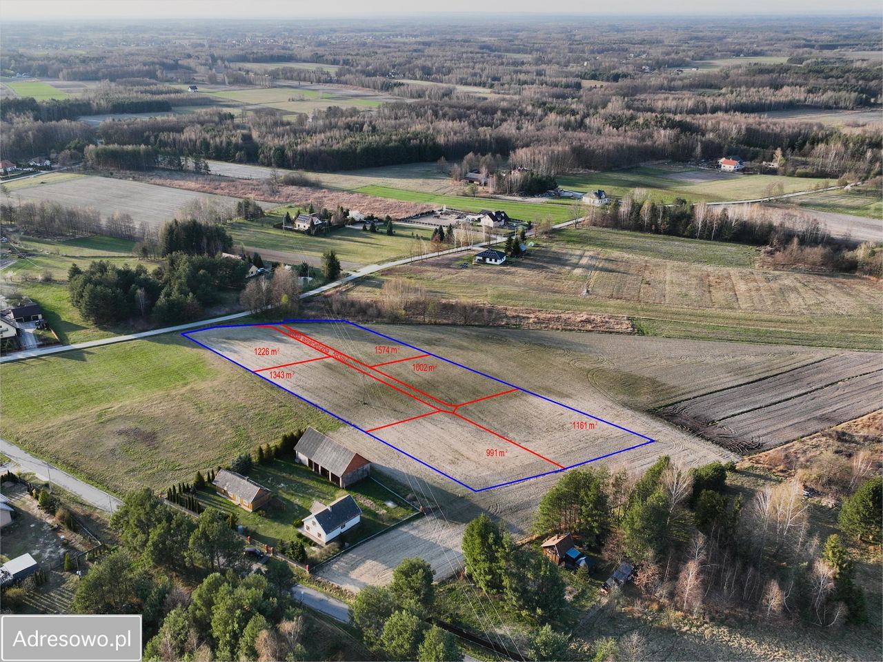 Działka budowlana Nowa Jastrząbka