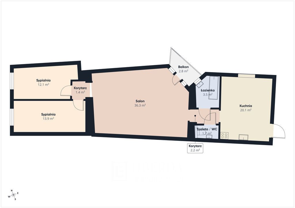 Mieszkanie 3-pokojowe Radom Śródmieście, ul. Nowogrodzka. Zdjęcie 15