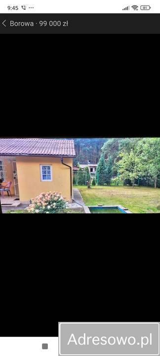 Działka rekreacyjna Borowa. Zdjęcie 2