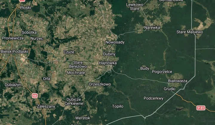 Działka budowlana Hajnówka