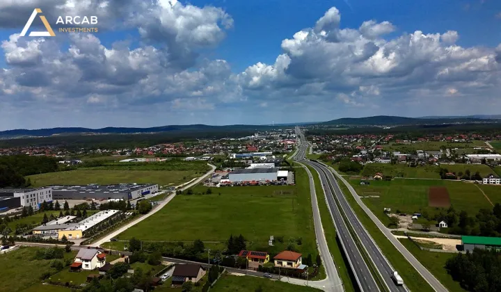 Działka inwestycyjna Bilcza