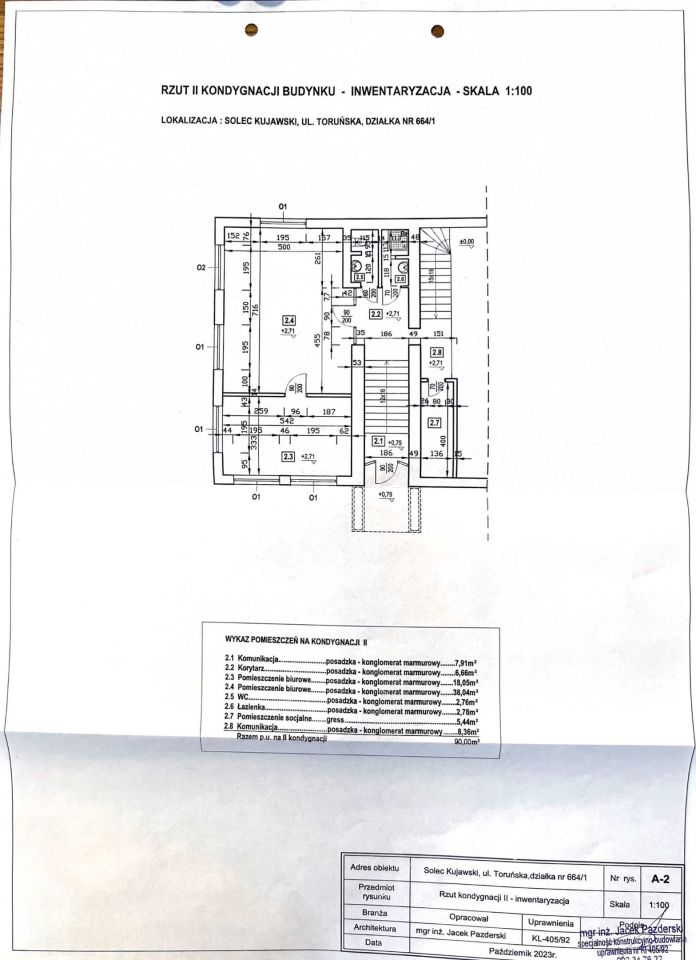 Hala/magazyn Solec Kujawski. Zdjęcie 2