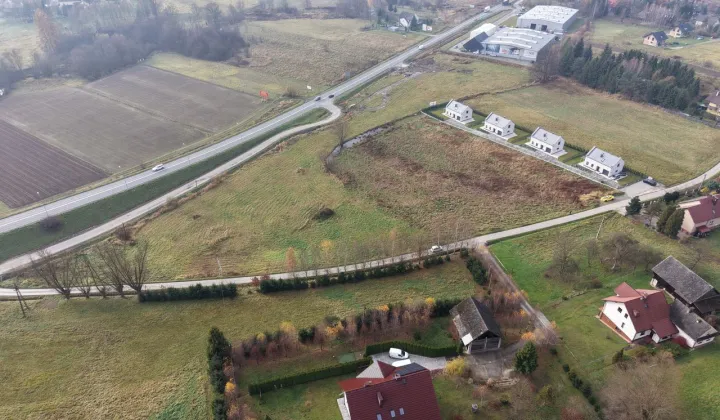 Działka inwestycyjna Głogoczów