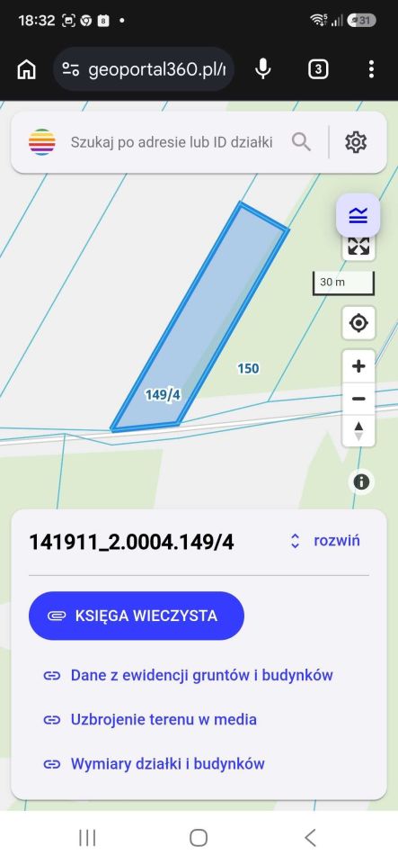 Działka rolna Grzybów. Zdjęcie 3