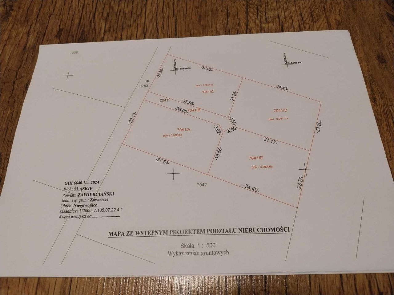 Działka budowlana Niegowonice, ul. Kolorowa. Zdjęcie 1