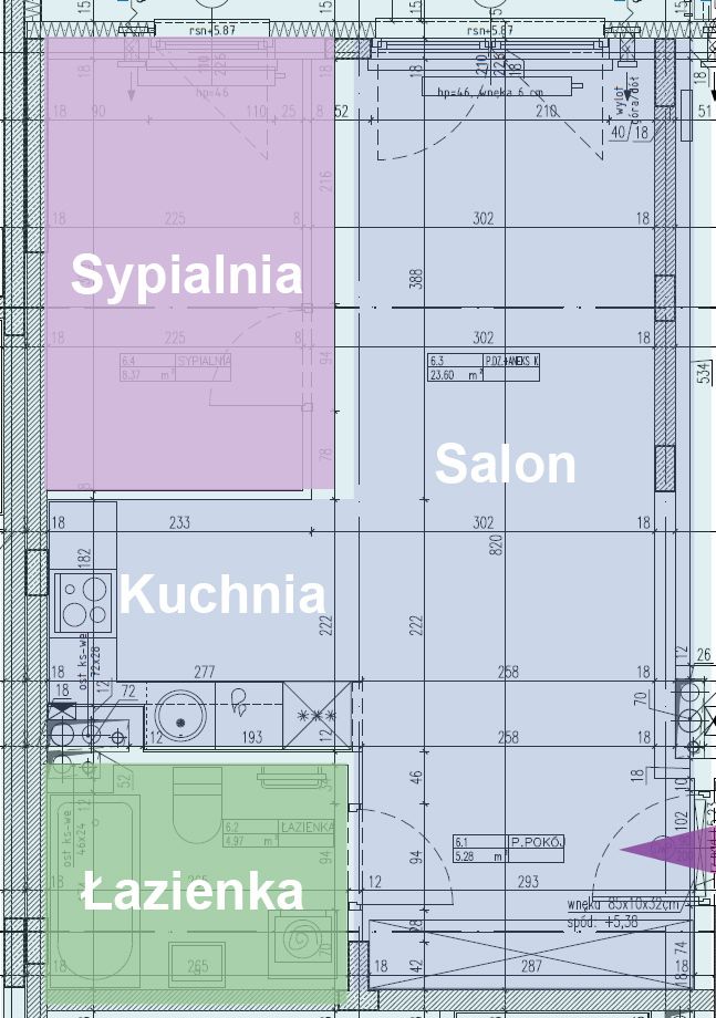 Mieszkanie 2-pokojowe Warszawa Mokotów, ul. Bluszczańska. Zdjęcie 24