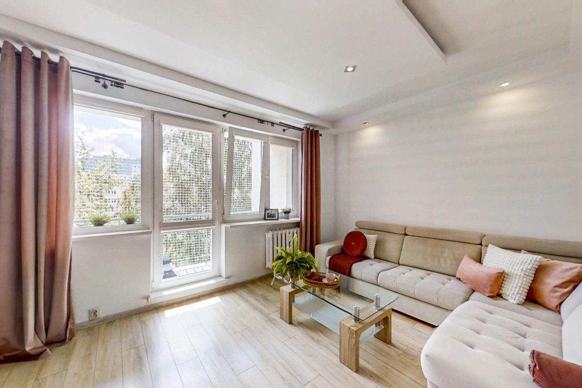 Mieszkanie 3-pokojowe Łódź Retkinia, al. ks. kard. Stefana Wyszyńskiego. Zdjęcie 2