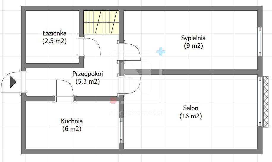 Mieszkanie 2-pokojowe Warszawa Śródmieście, al. Jana Pawła II. Zdjęcie 15