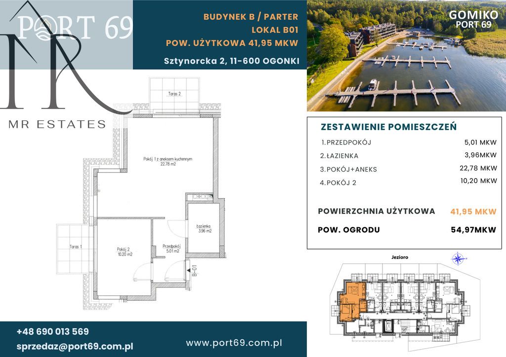 Mieszkanie 2-pokojowe Ogonki, ul. Sztynorcka. Zdjęcie 25