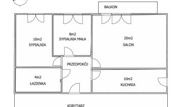 Mieszkanie 3-pokojowe Tczew Osiedle Garnuszewskiego, ul. Saperska
