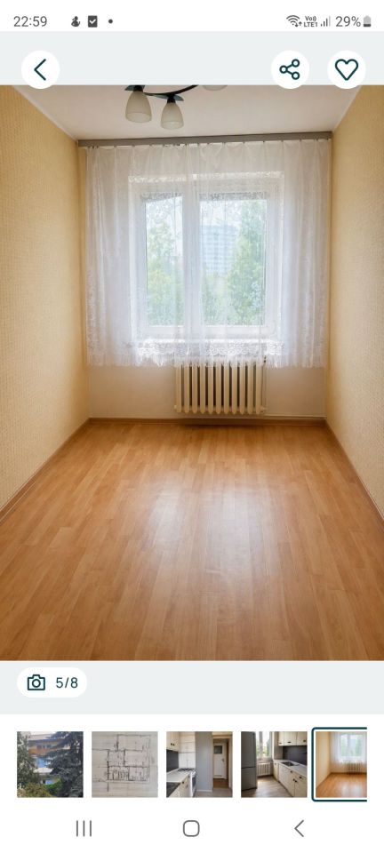 Mieszkanie 3-pokojowe Warszawa Ursynów, ul. Edwarda Dembowskiego. Zdjęcie 9