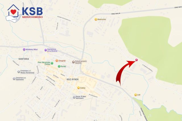 Działka budowlana Opatów, ul. Stefanii Sempołowskiej. Zdjęcie 19