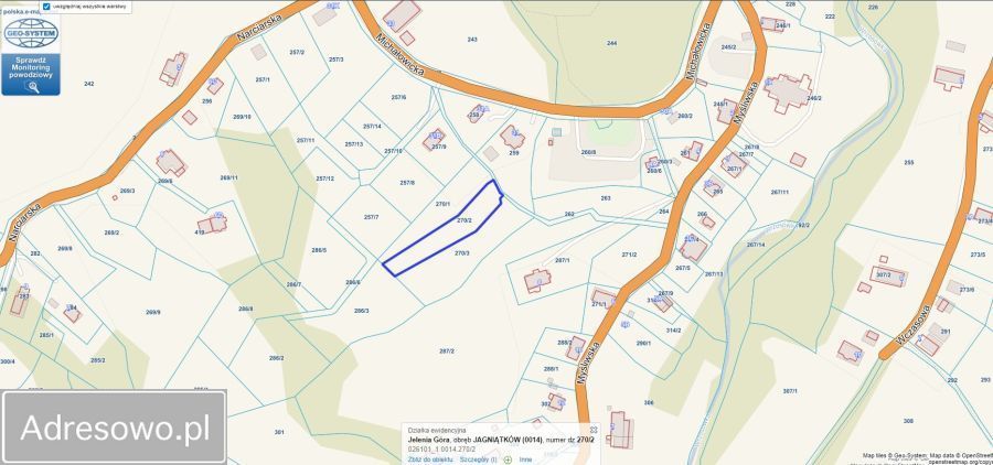 Działka budowlana Jelenia Góra Jagniątków. Zdjęcie 13