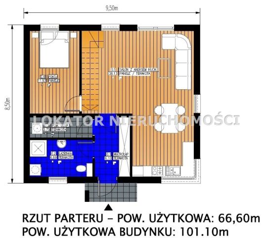 dom wolnostojący, 4 pokoje Szydłowo. Zdjęcie 3
