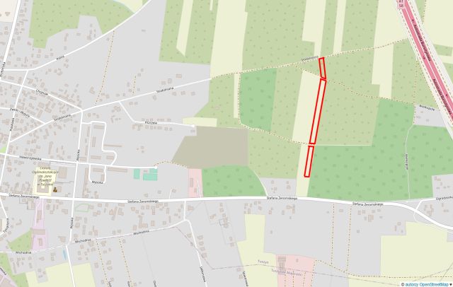 Działka inwestycyjna Tuszyn Wielkopole, ul. Stodolniana. Zdjęcie 1