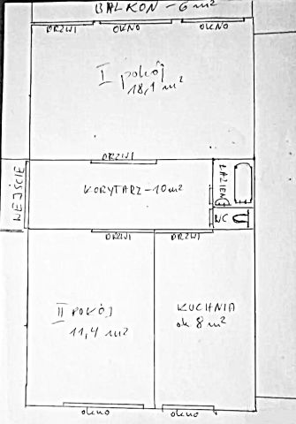 Mieszkanie 2-pokojowe Wrocław Gaj, ul. Orzechowa. Zdjęcie 5