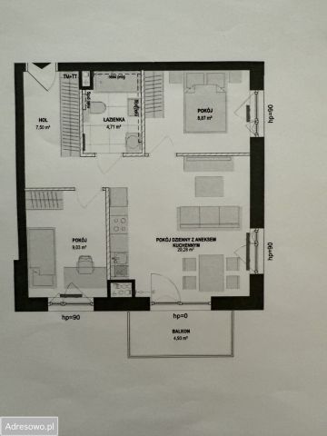 Mieszkanie 3-pokojowe Rumia, ul. Błoń Janowskich. Zdjęcie 1