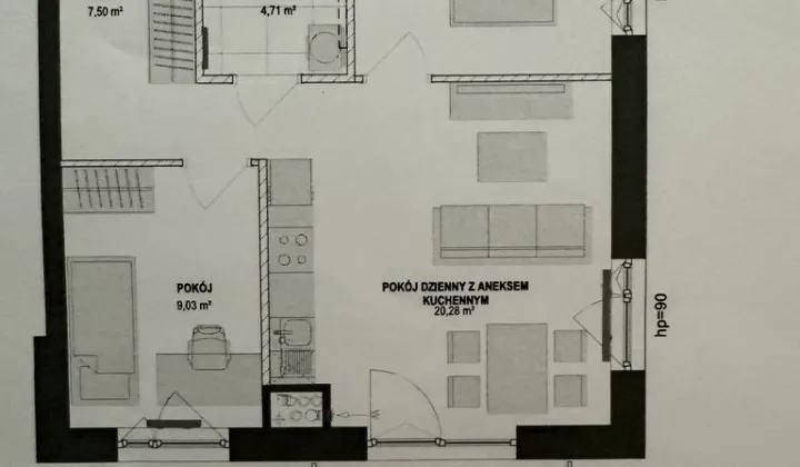 Mieszkanie 3-pokojowe Rumia, ul. Błoń Janowskich