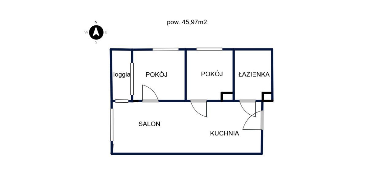 Mieszkanie 3-pokojowe Rzeszów Krakowska Południe, ul. Krakowska. Zdjęcie 11