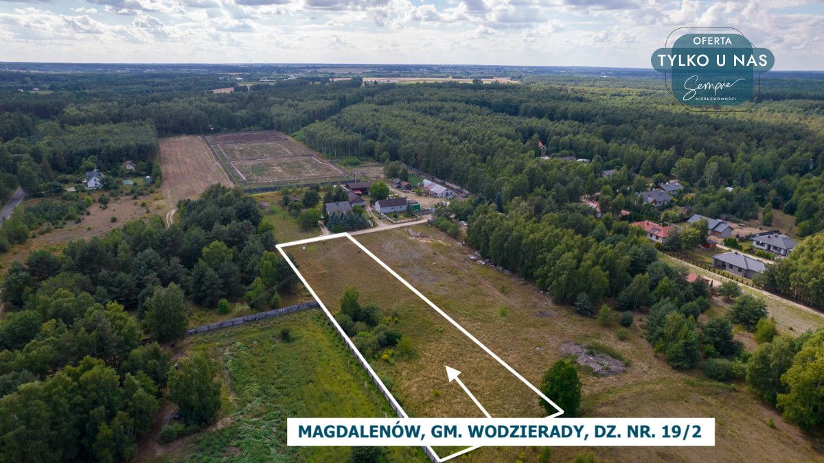 Działka budowlana Magdalenów, ul. Słoneczna