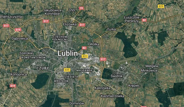 Działka inwestycyjna Lublin Zadębie Stare, ul. Hajdowska