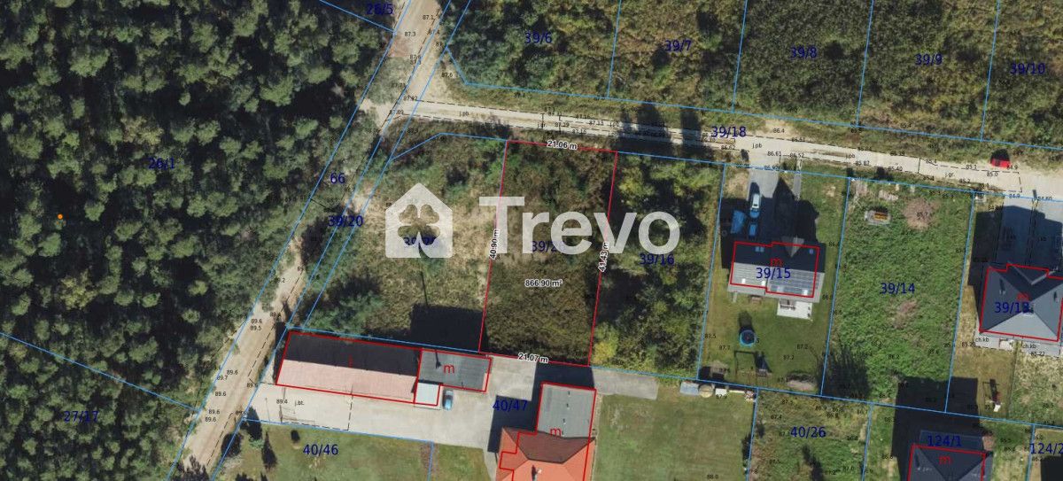 Działka budowlana Jankowo Gdańskie, ul. Błękitna. Zdjęcie 2